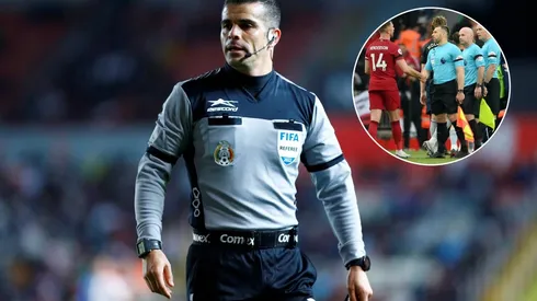 En la Premier League un árbitro reaccionó como Fernando Hernández.