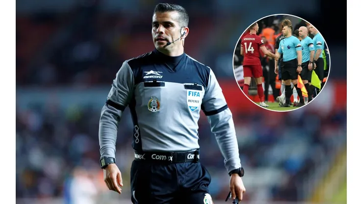 En la Premier League un árbitro reaccionó como Fernando Hernández.