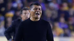 Ruiz tras una falla de su equipo.