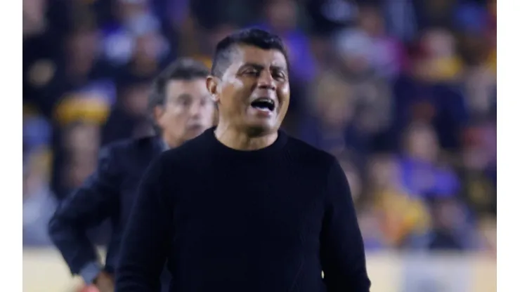 Ruiz tras una falla de su equipo.