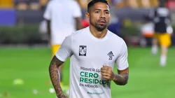 Javier Aquino previo a un partido de Tigres en el Clausura 2023.