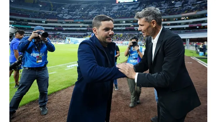 La frase de Nicolás Larcamón que le anticipó a Fernando Ortíz el pleito en el Azteca