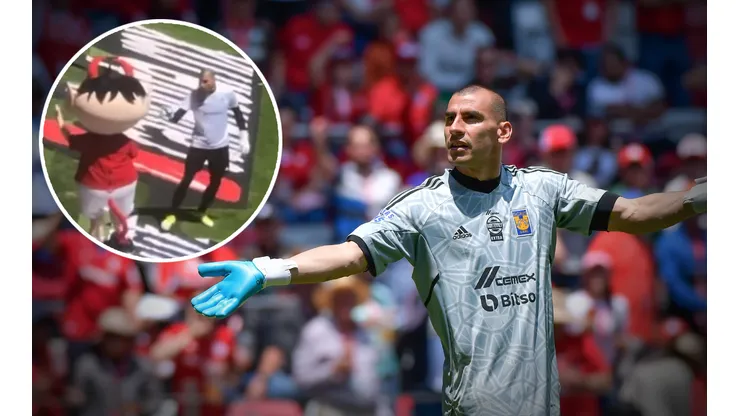 ¿Qué pasó con la botarga de Toluca? Nahuel Guzmán lanzó leña al fuego