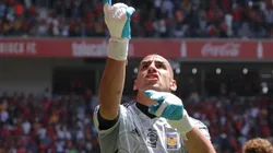 Nahuel Guzmán, furioso en el Toluca - Tigres UANL.