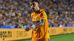Fernando Gorriarán en un partido de Tigres en el Clausura 2023.