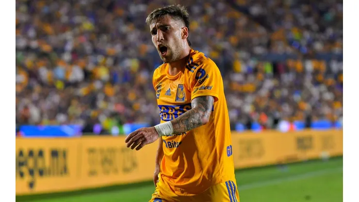 Fernando Gorriarán en un partido de Tigres en el Clausura 2023.