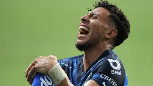 Joao Rojas, el día de su lesión en el torneo Apertura 2022.