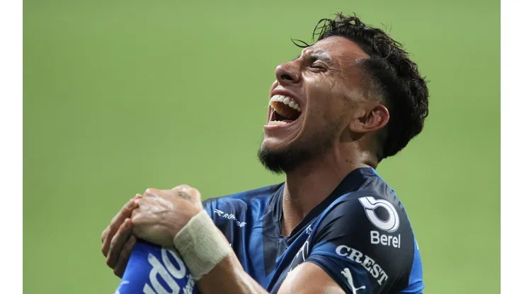 Joao Rojas, el día de su lesión en el torneo Apertura 2022.