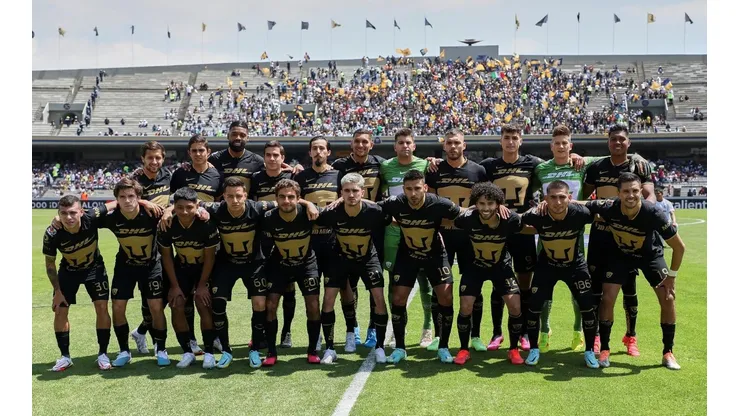Los Pumas del torneo Clausura 2023 de la Liga MX.