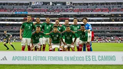 La selección mexicana que enfrentó a Jamaica en Liga de Naciones.