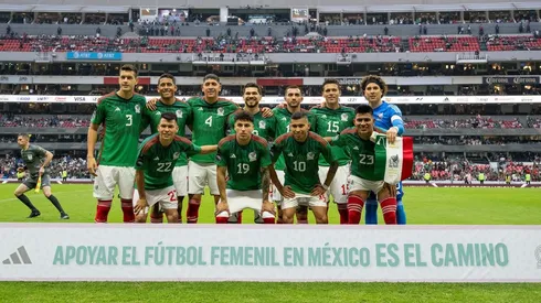 La selección mexicana que enfrentó a Jamaica en Liga de Naciones.