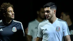Ochoa y Jiménez fueron abucheados en el Estadio Azteca, ante Jamaica.