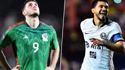 Santi Giménez falló un penal ante Surinam