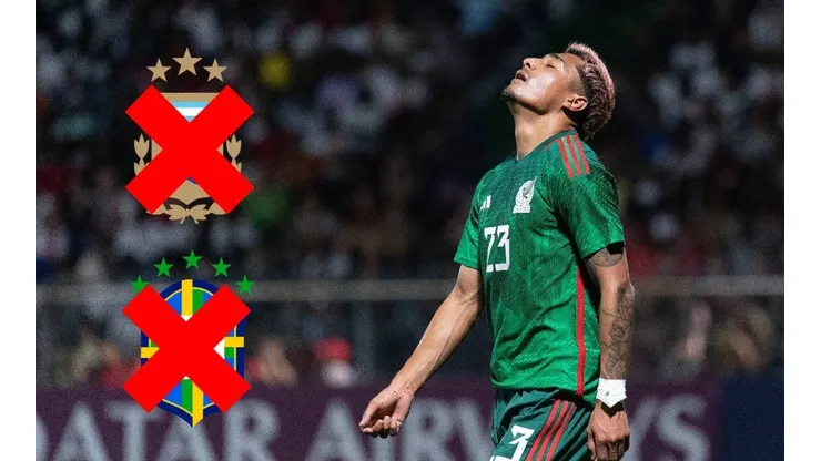 Julián Araujo Selección mexicana Brasil Argentina 2023