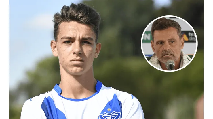 Manu Cocca, el hijo del DT de la Selección.