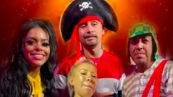 Sonido Pirata con sus característicos personajes.