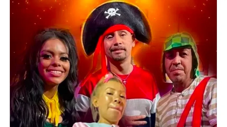 Sonido Pirata con sus característicos personajes.