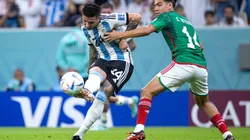 El remate de Enzo Fernández para el 2-0 sobre México.