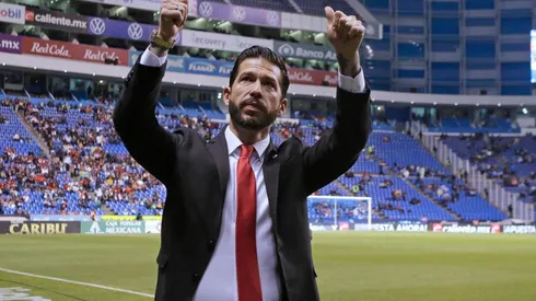 Benjamín Mora el día de la victoria de Atlas ante Puebla.