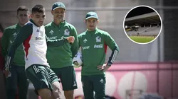 Selección mexicana al Franklin Essed