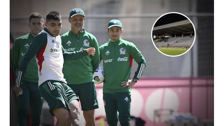 Selección mexicana al Franklin Essed