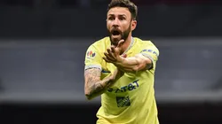 Miguel Layún en un reclamo con América en el torneo Clausura 2023.