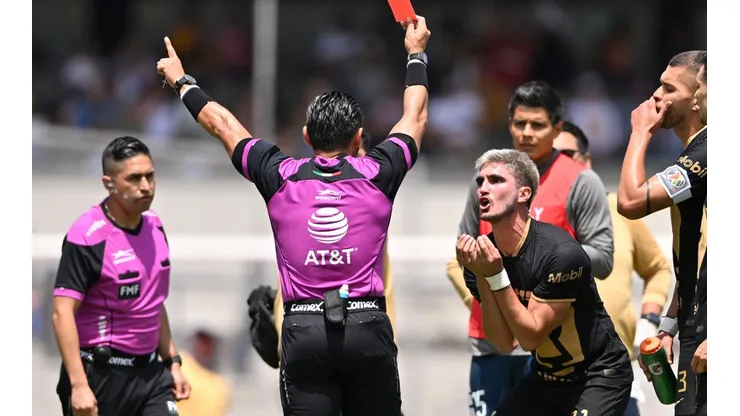 VIDEO: Del Prete expulsado en el Pumas vs. Pachuca