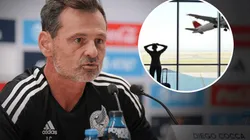 Perdió su vuelo y no se presentó a entrenar con México