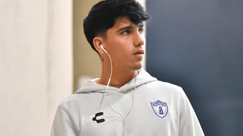 Kevin Álvarez previo a un partido del torneo Clausura 2023.