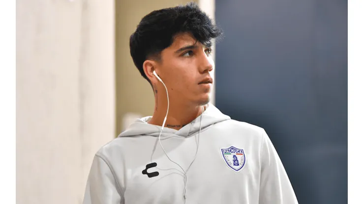 Kevin Álvarez previo a un partido del torneo Clausura 2023.