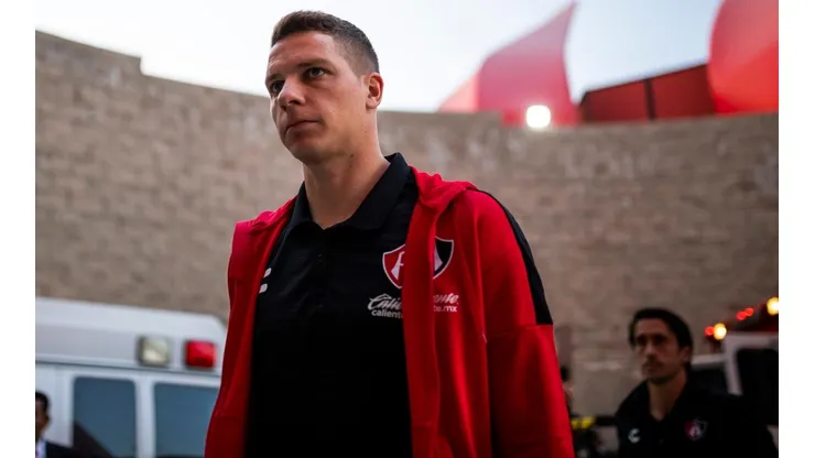 Julio Furch previo a un partido del Atlas en el Clausura 2023.
