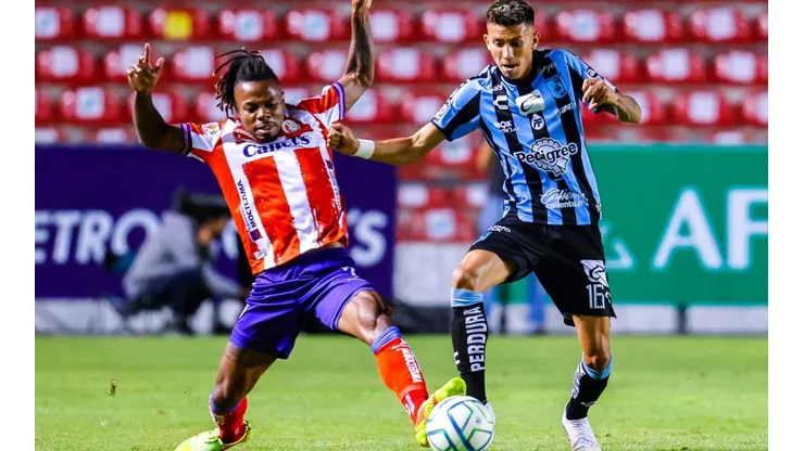 Atlético de San Luis contra Querétaro en el Apertura 2022.
