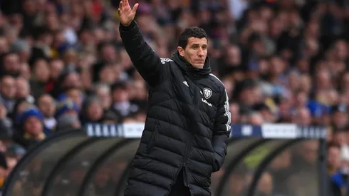 Javi Gracia con el Leeds United en la temporada 2022-23.