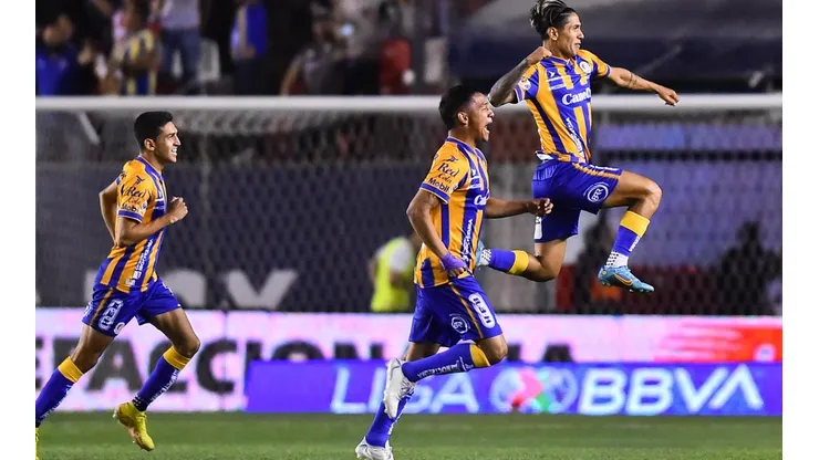 Así festejaron los potosinos el gol de Dieter Villalpando.