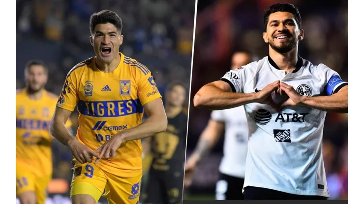 Tigres y América se enfrentarán por la Liga MX