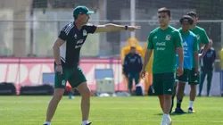 Diego Cocca paró su primer once al frente del Tri.