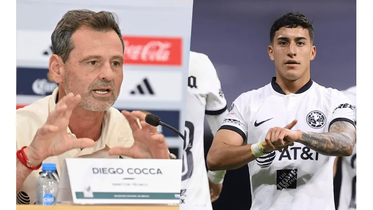 Diego Cocca y un dardo para Alejandro Zendejas.