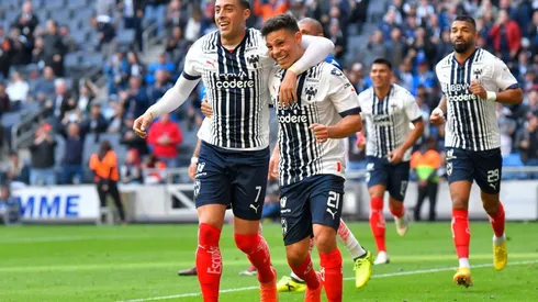 Rogelio Funes Mori y Alfonso González en el torneo Clausura 2023 con el Monterrey.