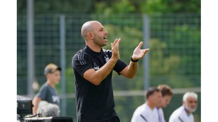 Javier Mascherano (selectionneur de l equipe d Argentine) FOOTBALL : France U20 vs Argentine U20 - Tournoi Maurice Revel