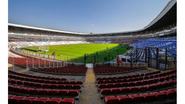 La Corregidora previo a un partido de Liga MX.