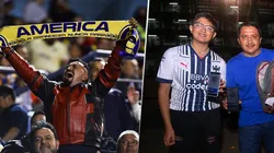 Afición de América y Monterrey este fin de semana.