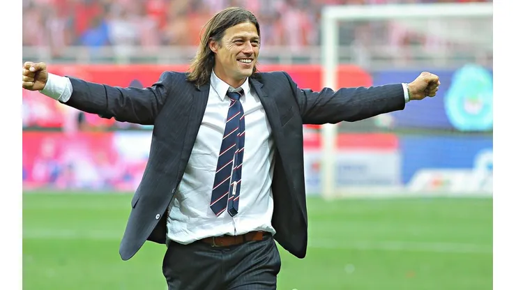 Matías Almeyda como campeón del torneo Clausura 2017.