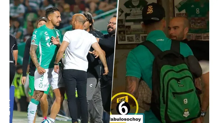 Correa encaró a Arce a la salida del Estadio | VIDEO