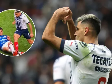 ¿Ayudaron a Monterrey? Germán Berterame debió ser expulsado