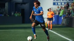 SEATTLE, WA - OCTOBER 09: San Jose Earthquakes forward Cade Cowell (44) during an MLS, Fussball Herren, USA match betwee
