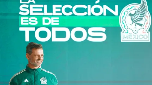 Diego Cocca en su presentación como director técnico de selección mexicana.