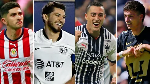 Tabla de goleo de la Liga MX.