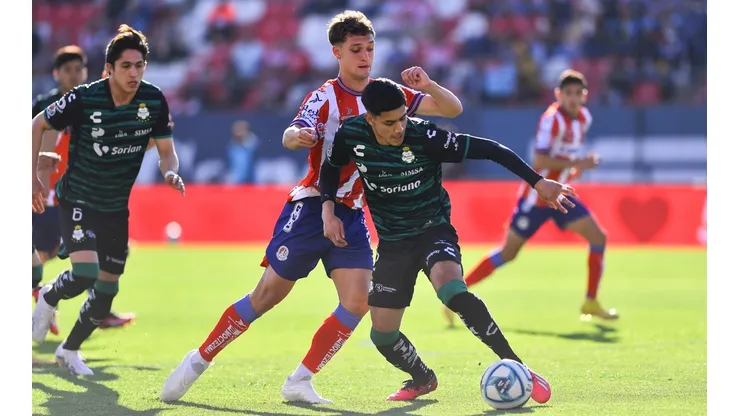 San Luis y Santos Laguna igualaron 1-1