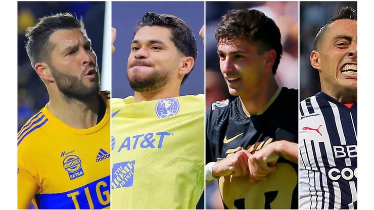 Tabla de goleo de la Liga MX.