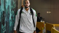 Matheus Doria en el estadio Corona para un partido del Clausura 2023.